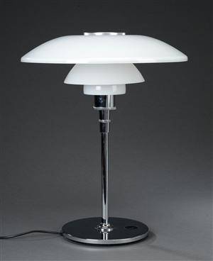 Poul Henningsen. Bordlampe PH 4½-3½, Louis Poulsen 