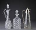 Tre karaffer af krystal glas, 1900-tallets første halvdel 3 