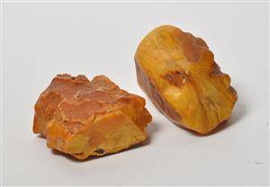 2 Ravklumper - 91,5 gram og 86,6 gram - Total 173,1 gram. 2