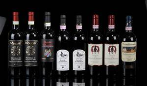 8 flasker Brunello di Montalcino.8