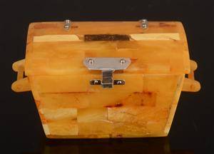 Kista-smyckeskrin av Ravbärnsten