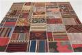Matta, Patchwork kelim, 240x222 cm
