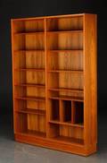 Reol af teak, 1950erne, dansk møbelproducent