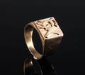 Herrering af 14 kt. guld