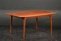 Spisebord af teak med udtræk, 19501960