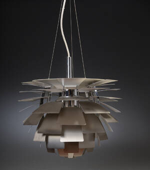 Poul Henningsen. Pendel Koglen Ø 48 cm., Louis Poulsen 