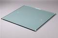 Kvadratisk glasplade af hærdet glas 80 x 80 cm