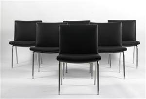 Hans. J. Wegner. Seks Lufthavnsstole, model AP-38 6