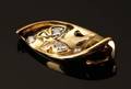 Diamantvedhæng, 14 kt guld med 0.15 ct 