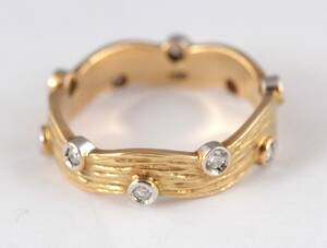 Brillantring - ca. 0.15 ct.