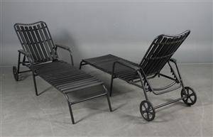 Daneline solvogne i sort artwood. 2