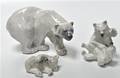Kgl. Figurer af porcelæn i form af isbjørne 3
