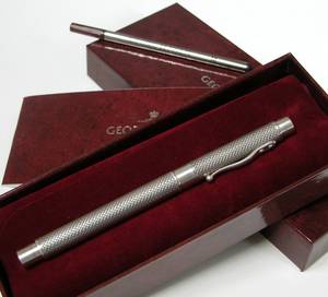 Georg Jensen rollerpen, sterling sølv