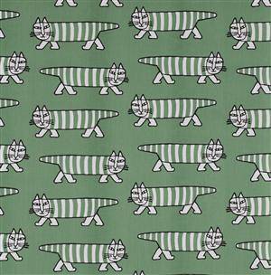 Tyg, Lisa  Johanna Larson, Mikey, grön, 5 m