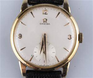 Omega, Armbandsur guld 14k ca. 1958 