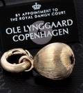 Ole Lynggaard. Sweet Drop vedhæng af urhodineret hvidguld