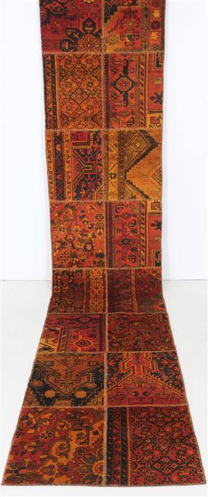 Matta, Patchwork carpet, 413x84 cm