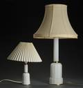 Heiberg bordlamper af porcelæn 2