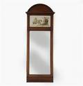 Dansk Louis XVI spejl, mahogni, ca.1800