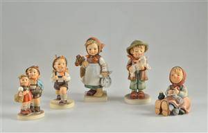 Hummel, parti med figurer 5