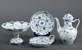 Den Kgl.P. Musselmalet porcelæn halv- og helblonde 32