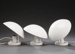 Poul Henningsen for Louis Poulsen. Tre PH-hatte væglamper 3