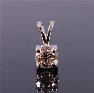 Brilliantvedhæng, ca. 0.24 ct. 