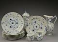 Royal Copenhagen, samling musselmalet service 13