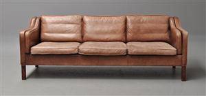 Hurup Møbelfabrik sofa i anilin læder
