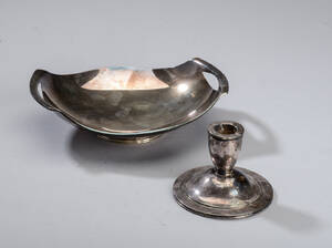 Fad af sterling sølv samt stage, 1960erne 2