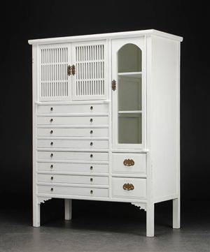 Kabinetskab i orientalisk stil, af nyere dato