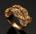 Ring, 14 kt guldring. 