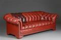 Tre-pers. sofa, Chesterfield stil