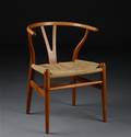Hans J. Wegner. Y- stolen model CH 24, kirsebær 