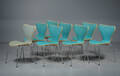 Arne Jacobsen, otte syverstole, model 3107 8