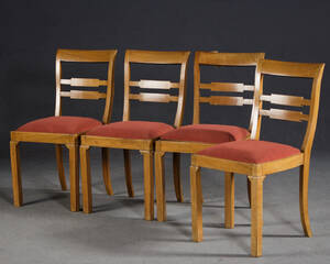Set von Stühlen, Biedermeier 4