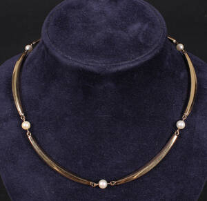 Hermann Siersbøl. Halskæde, 14 kt guld Denne vare er sat til omsalg under nyt varenummer 4390486