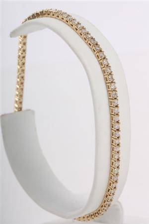 Tennisarmbånd m. brillanter, ca. 2.00 ct.
