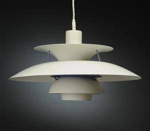 Poul Henningsen. Pendel. PH5 hvid