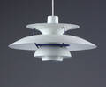 Poul Henningsen. PH5 pendel, hvid