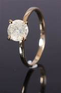 Solitairering ca. 1.03 ct.