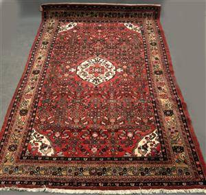 Persisk handknuten matta Mashad, 329 x 208 cm