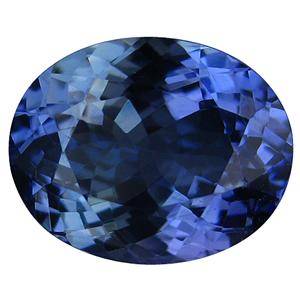 Uindfattet tanzanit - ca. 2.93 ct 