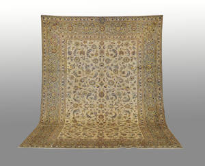 Persisk Kashan, 335 x 240 cm. Signerad.