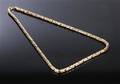 Kongekæde af 14 kt. guld - 70 cm.