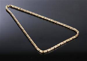 Kongekæde af 14 kt. guld - 70 cm.