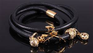 Wish armbånd med charms 7