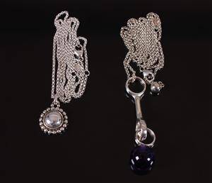 Georg Jensen. Halssmykker af sterlingsølv 4
