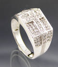 Herre ring ca. 0.60 ct.
