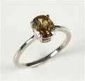 Ring, 14 kt guld, brillant